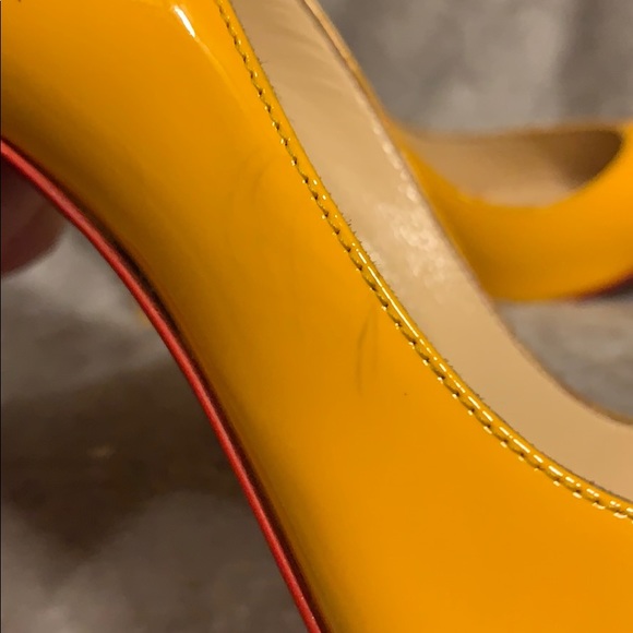 ❌SOLD❌ Christian louboutin pigalle follies 100mm - Picture 6 of 7